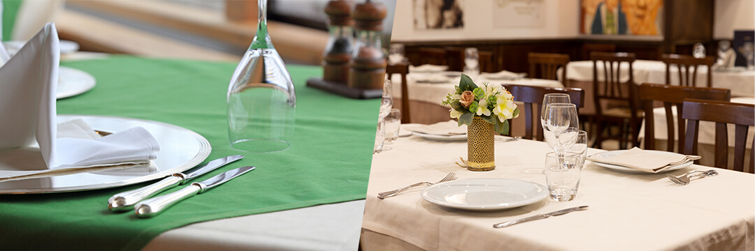 テーブルクロスのリネンサプライ・業務用クリーニング