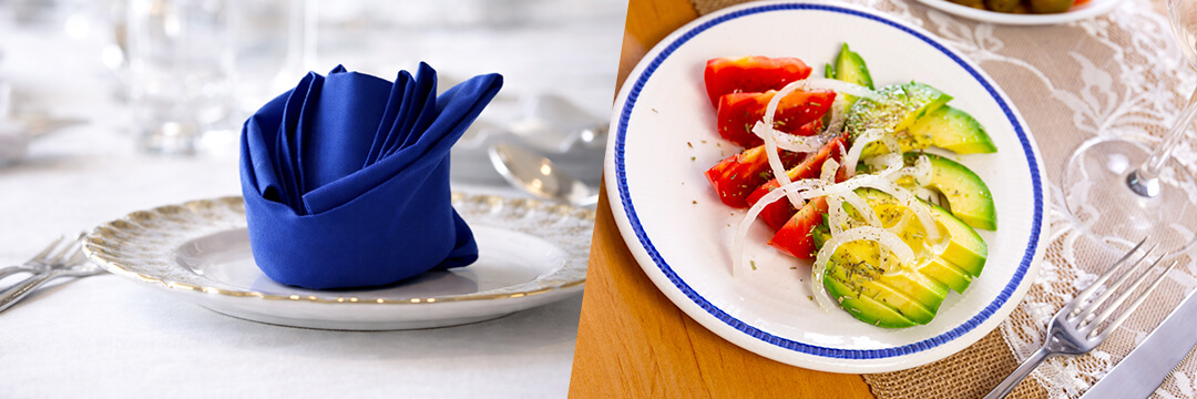 テーブルナプキンのリネンサプライ・業務用クリーニング